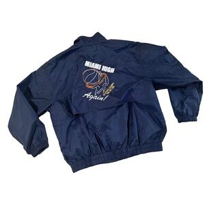 Vintage 90s Nike Miami High Basketball Jacket – XL – Rare Team Exclusive